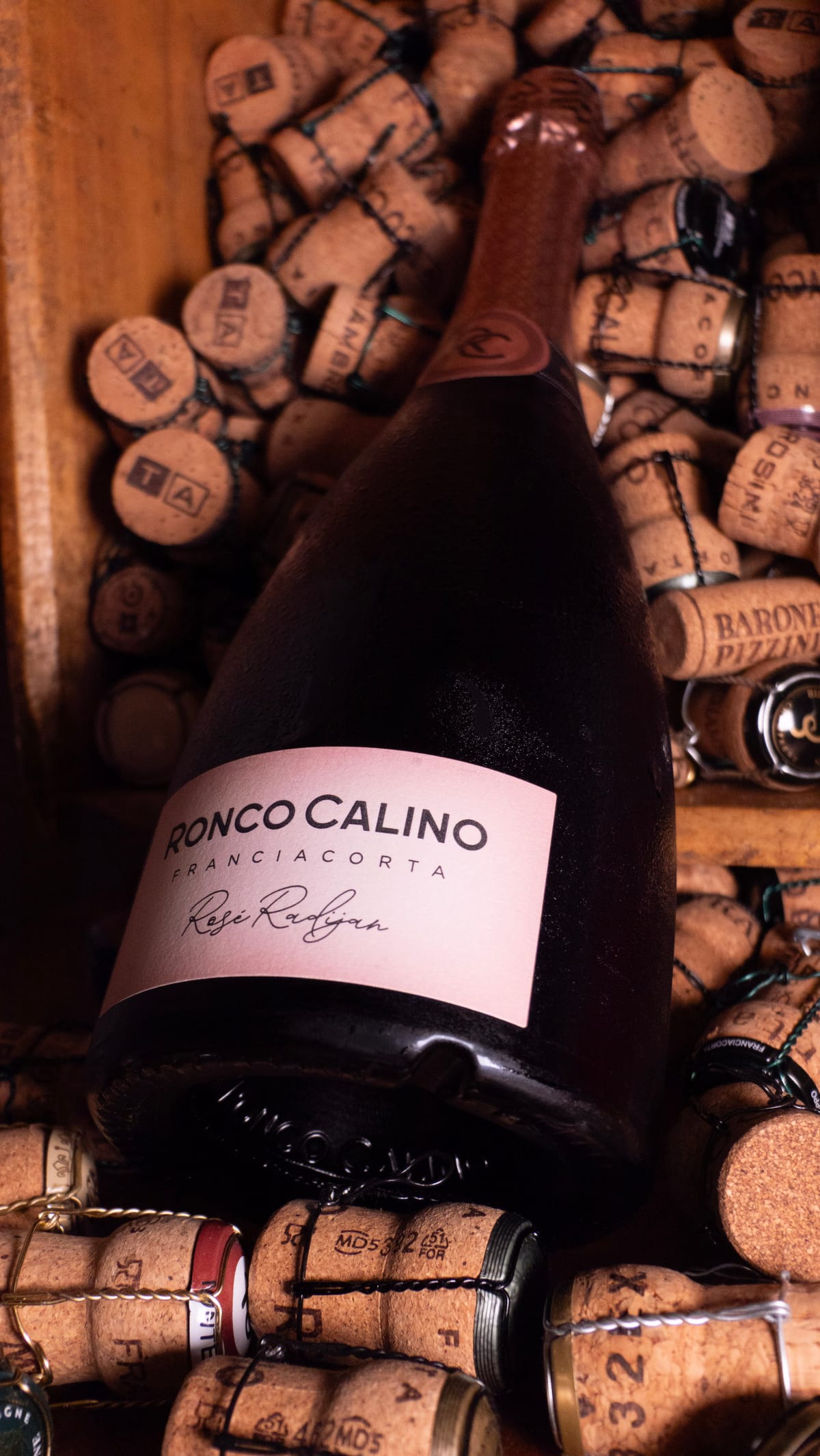 Franciacorta Ronco Calino tra i tappi